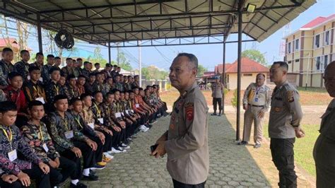 Kabag Sdm Polres Kapuas Hulu Berikan Arahan Kepada Casis Akpol Bintara