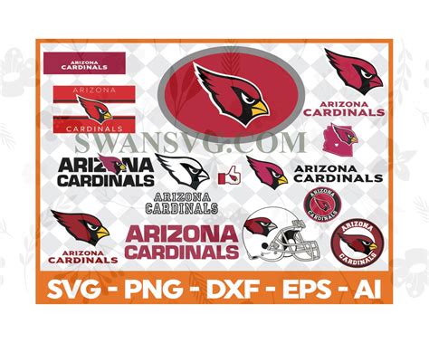 Arizona Cardinals Svg Arizona Cardinals Logo Png Cardinals Logo Nf