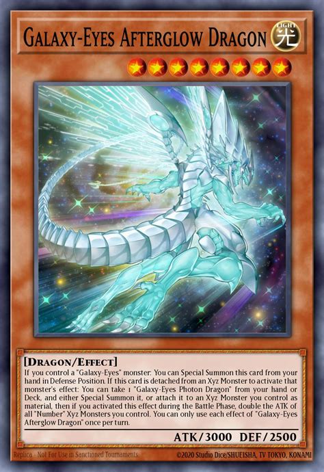 Galaxy Eyes Afterglow Dragon Yu Gi Oh Card Database YGOPRODeck