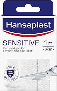 Hansaplast Sensitive Plasters 1 M X 6 Cm Cut To Size And Skin