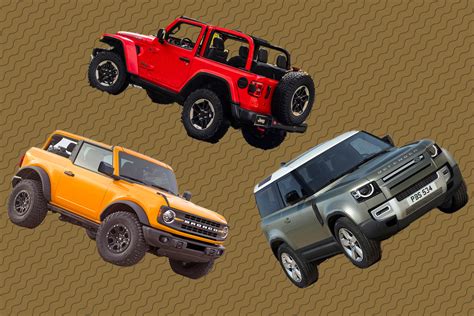 Jeep Wrangler Ford Bronco Land Rover Defender How They Compare