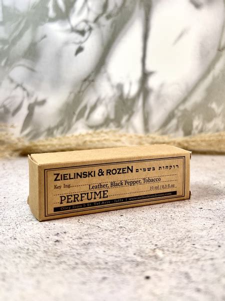 Характеристики Zielinski & Rozen Leather, Black Pepper, Tobacco Духи 10 ...