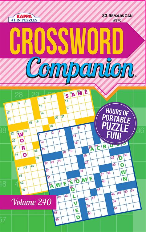 Companion Crossword Puzzle Book by Kappa Books Publishers | Goodreads