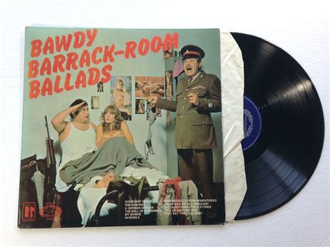 LP Bawdy Barrack Room Ballads Nude Cover Dirty War Songs Strange