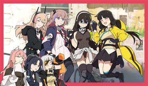 M4a1 M4 Sopmod Ii St Ar 15 M16a1 Ro635 And 3 More Girls