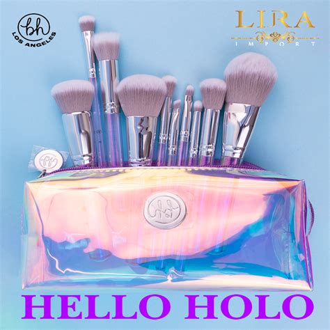 Bh Hello Holo 10 Piece Brush Set Lira Import Limited