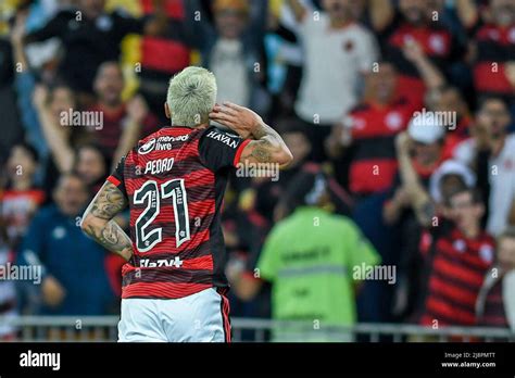 Rio De Janeiro Brazil 17th May 2022 Pedro Celebrates A Goal During