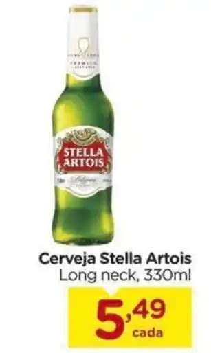 Cerveja Stella Artois Long Neck 330ml Oferta Na Giassi Supermercados