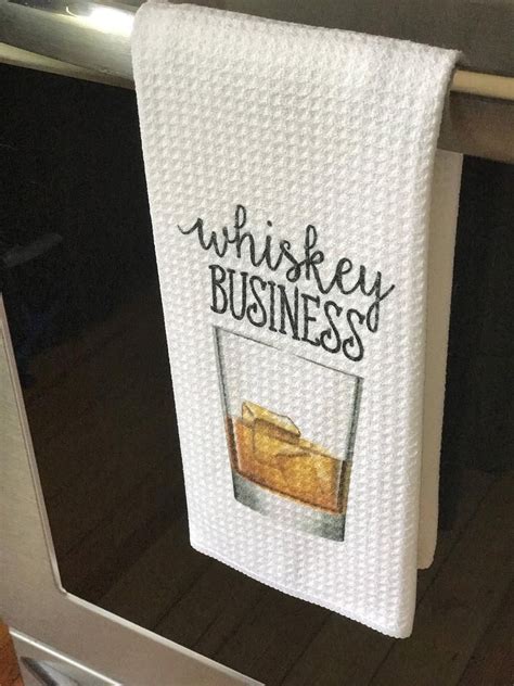 Funny Dish Towels For Hostess Bar Towels Alcohol T Set Etsy