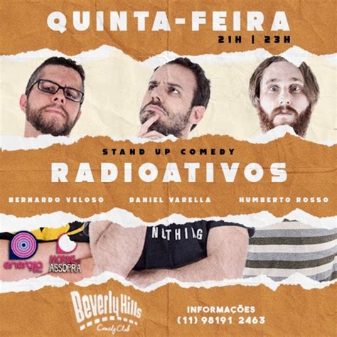 Radioativos Stand Up Comedy H Beverly Hills Comedy Club Em S O