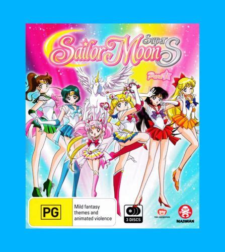 Anime Blu Ray Sailor Moon Super S Season 4 Episodes 128 To 166