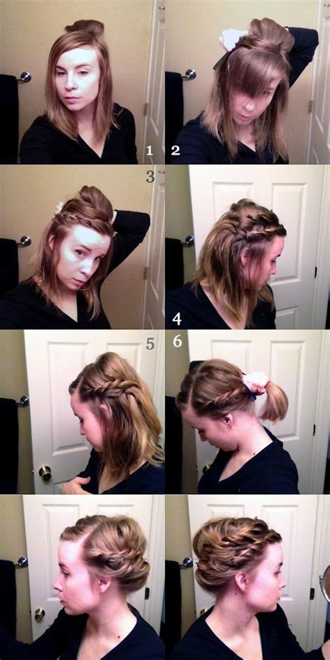 Modified Gibson Tutorial Hair Inspiration Medium Hair Styles Hair Tutorial