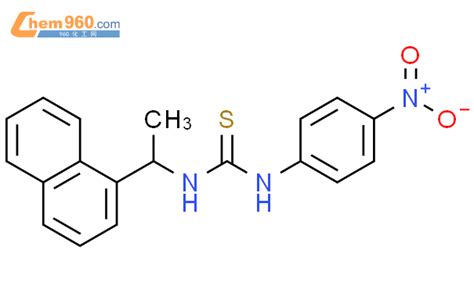 100742 78 7 Thiourea N 1 1 naphthalenyl ethyl N 4 nitrophenyl 化学