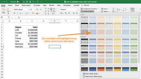 How To Highlight Every Other Row In Excel Datasherpas Quick Tip