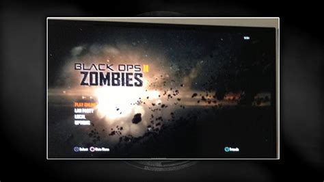 Black Ops 2 Zombies Menu Screen Trailer Easter Eggs Youtube