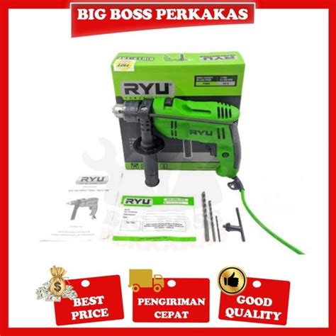 Jual TEKIRO RYU RID 13 1 RE IMPACT DRILL MESIN BOR BETON LISTRIK KAYU