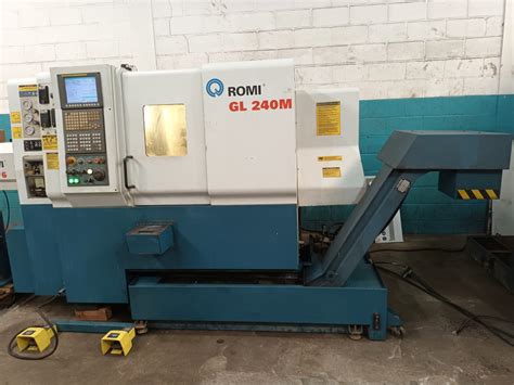 Torno CNC Romi GL 240M Megafer Máquinas