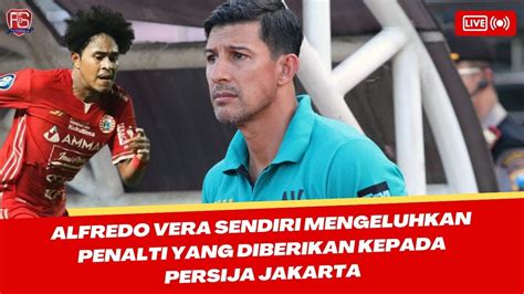 PERSITA KELUHKAN PENALTI Pelatih Persita Geleng Geleng Lihat