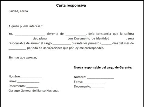 Carta Responsiva Todo Lo Que Necesitas Saber Sobre Este Importante