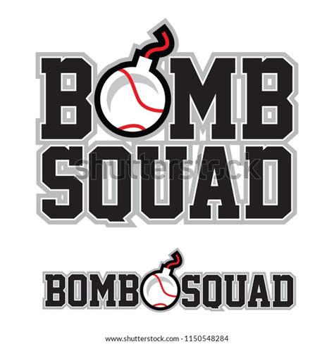 Bomb Squad Logo Stock Vector (Royalty Free) 1150548284 | Shutterstock