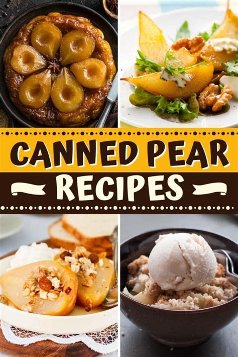 13 BEST Canned Pear Recipes Easy Ideas Insanely Good