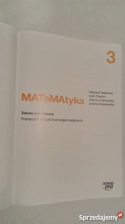 Matematyka Nowa Era Skierniewice Sprzedajemy Pl