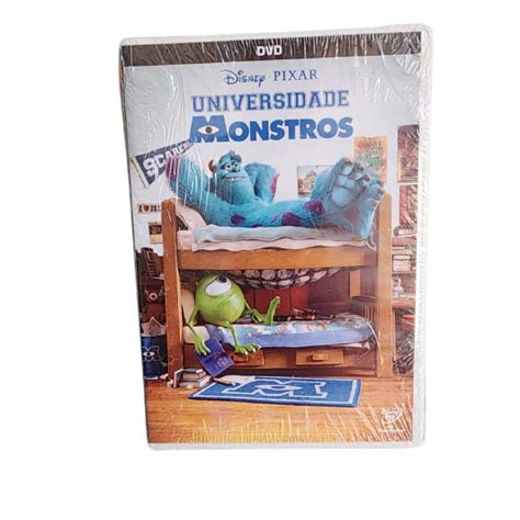 Dvd Disney Pixar Universidade Monstros Lacrado Shopee Brasil