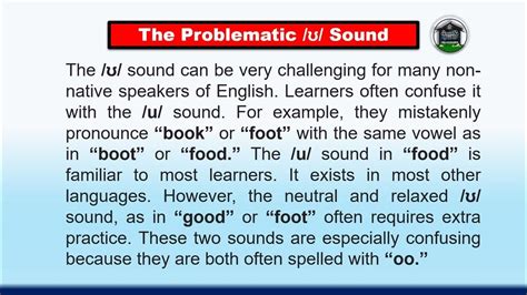 The Problematic ʊ Sound Review Of ɛ æ ɑ ɔ ə And Oʊ The Vowel Sounds Youtube