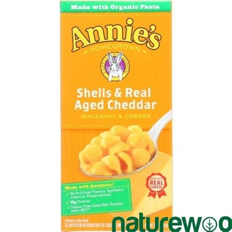 Annies Shells And Real Aged Cheddar Macaroni And Cheese