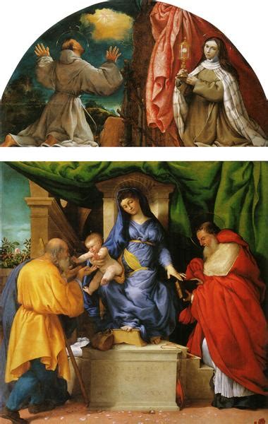 The Madonna of the Roses, 1526 - Lorenzo Lotto - WikiArt.org