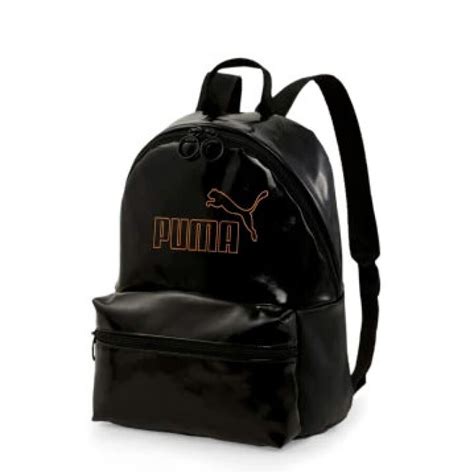 Mochila Puma Core Up Backpack Negro Dorado Stadium Sport