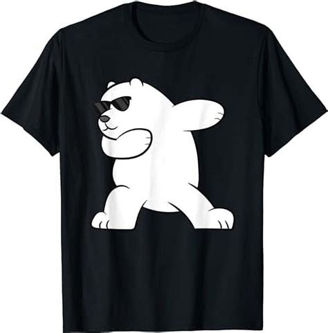 Ice Bear Dabbing Arctic Cute Dabbing Polar Bear T Shirt Walmart