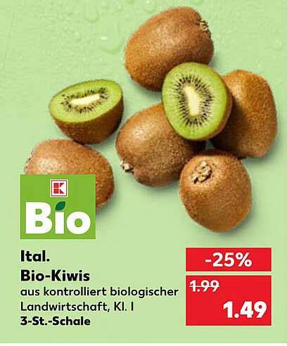 Bio Kiwis Angebot Bei Kaufland Prospekte De