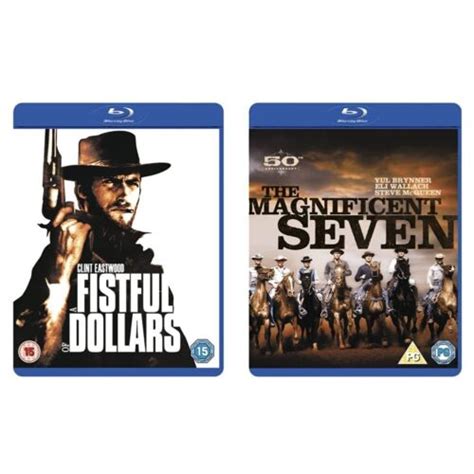 Fistful Of Dollars BD Blu Ray Clint Eastwood Marianne Koch UK IMPORT