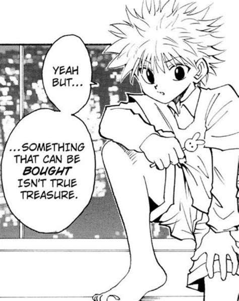 Manga panel of HxH featuring Killua Zoldyck (from the YorkNew Arc ...