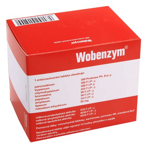 WOBENZYM enterosolventní tableta 200 II skladem BENU cz