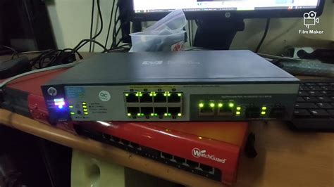 Switch Hub Hp Procurve 2520g Poe 8 Port №muhammad Bastian Unit 2 Tokped Youtube