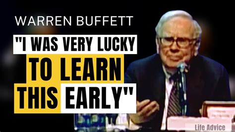 Warren Buffetts Life Advice For A Happy Life Brk 2008 【c W B Ep 400