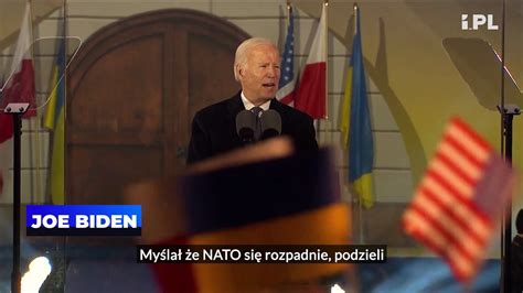 Biden Putin My La E Nato Si Rozpadnie A Jest Mocniejsze Ni