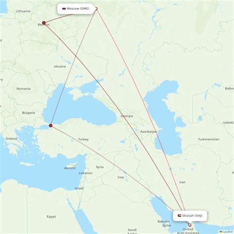 Air Arabia Routes Interactive Map With All Flights Flight Routes