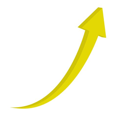 Yellow Arrow Up