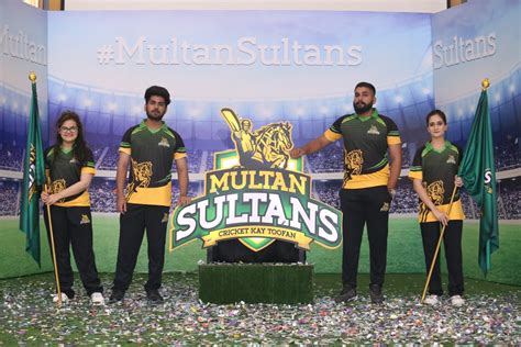 Multan Sultans Unveil Spirited Logo Along With Contemporary Team Kit ...