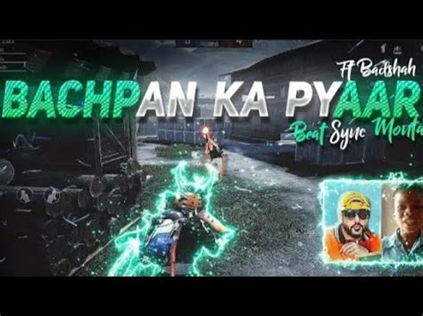 Bachpan Ka Pyaar Bast Bast Sync Edit Pubg Mobile Montage L Badshah L