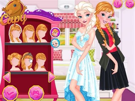 FROZEN SISTERS AUTUMN TRENDS online game | POMU Games