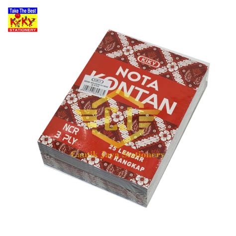 Jual Pak Buku Nota Kontan Kiky B Ncr Besar Ply Rangkap