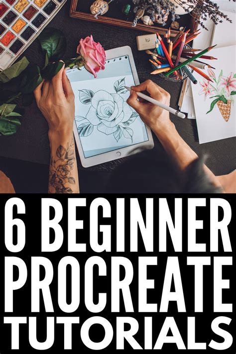 Digital Drawing 6 Step By Step Procreate Tutorials For Beginners