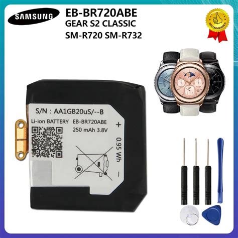 Original Battery Eb Br Abe For Samsung Gear S Classic Sm R R