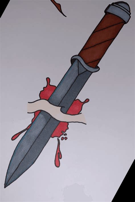 Macbeth Dagger Drawing