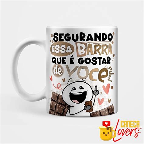 Caneca P Scoa Divertida Segurando Essa Barra Caneca Lovers