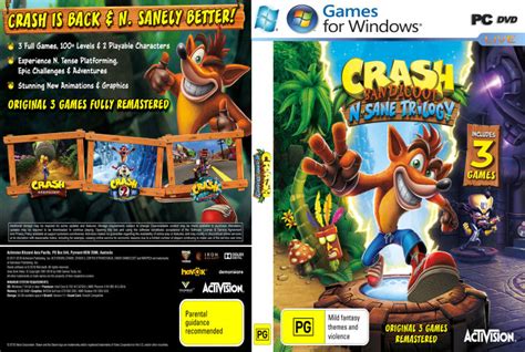 Crash Bandicoot N Sane Trilogy Pc Game Offline Installation Lazada